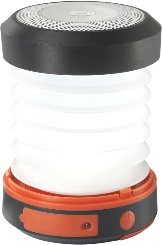 Voelkner Selection - SP-SB-6038 Camping-Laterne eek g (a - g) 120 lm solarbetrieben 138 g Schwarz/Rot