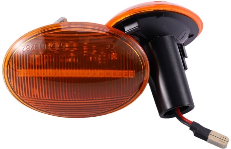 Tlily - Auto led Seitenmarkierungsblinker Lichtblitz für bmw mini Cooper R55 R56 R57 R58 R59 CL-R56-LSM-SM Gelb