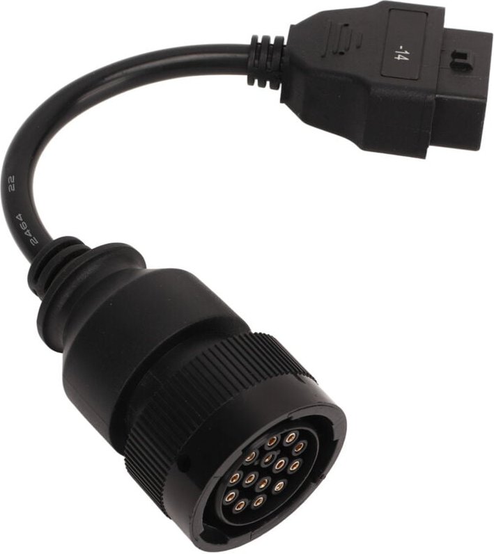 14-poliger Kabel-Diagnosestecker für Bagger, Ersatz für Caterpillar Truck