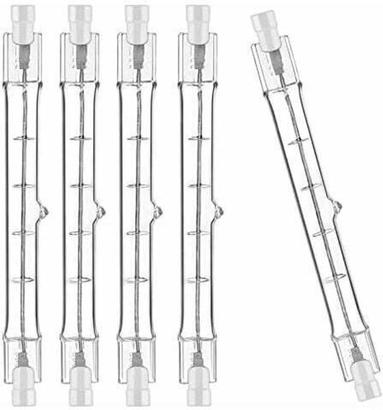 Ayyqh - 10 Stück R7S-Halogenlampe, 118 mm, 230 w, 230 v, R7S-Halogenstab, 118 mm, R7S-Halogenlampe, dimmbare Halogen-Sta...