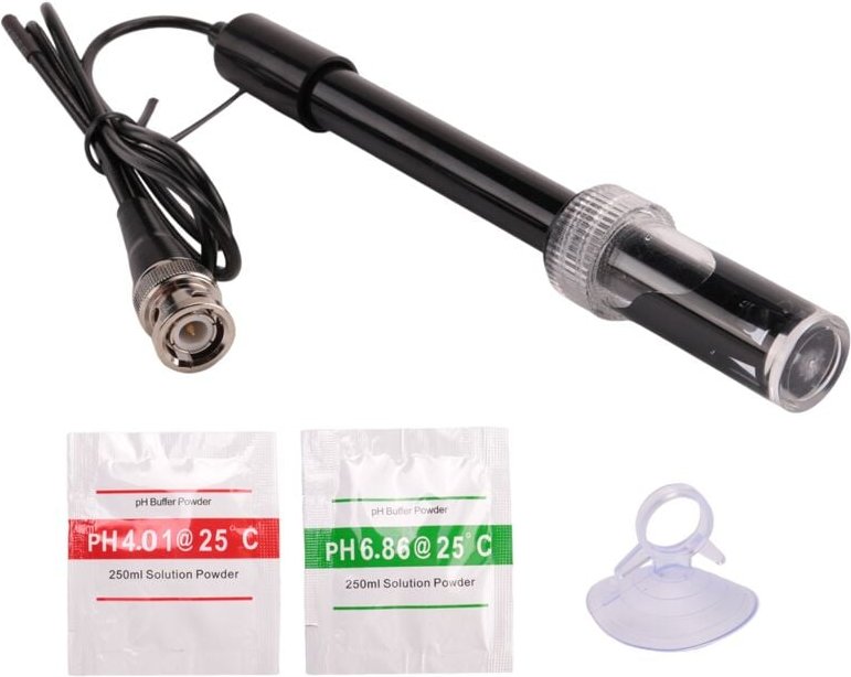Ph-Ersatzsonde Aquarium Hydroponischen Labor Elektrode Meter Potenzial Test Bnc Q9 Stecker