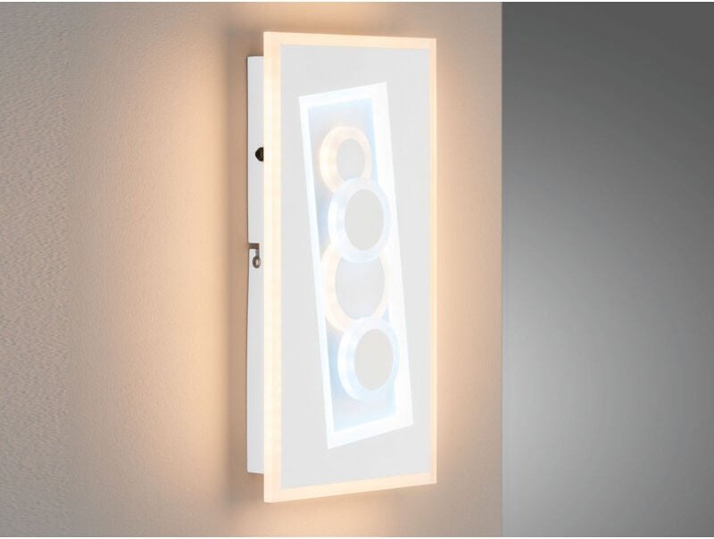 Led Wandleuchte ratio flach dimmbar & Lichtfarbe, Höhe 38cm