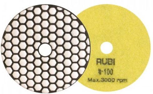 Diamantscheibe Zum Trockenpolieren Fi 100 Mm Dicke 100 - Ri 62971