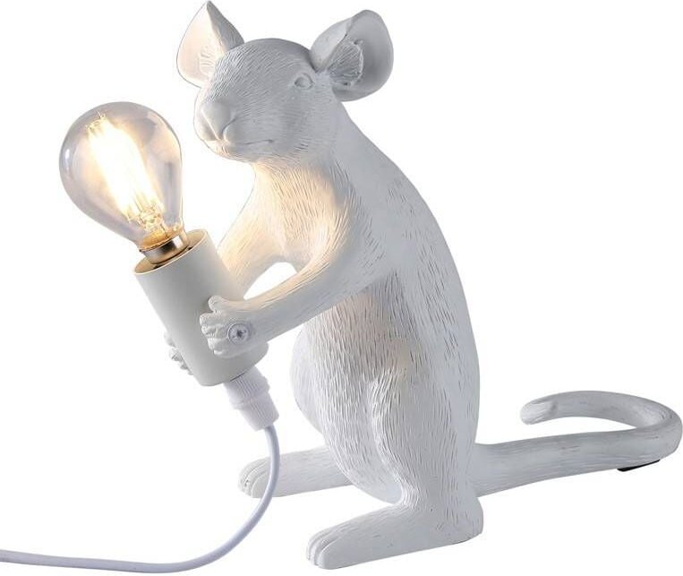 Barcelona Led - Maus-Tischleuchte "Stuart" aus Harz