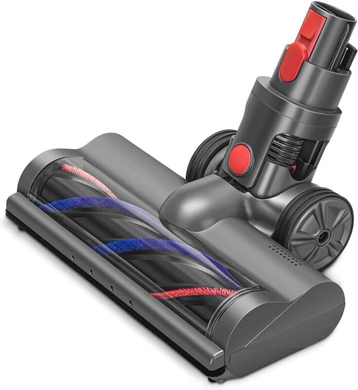 Thumbnail - Anwendbare Motorkopfbürste, kompatibel mit kabellosem Staubsauger Dyson V7 V8 V10 V11, Turbinenbürste mit LED für kurzfl...