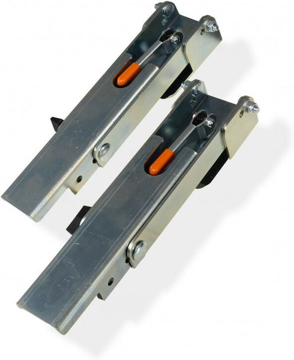 Edma - Satz von 2 Zubehörteilen für Montage von überlappenden Verkleidungen CLIN FIX - 39855