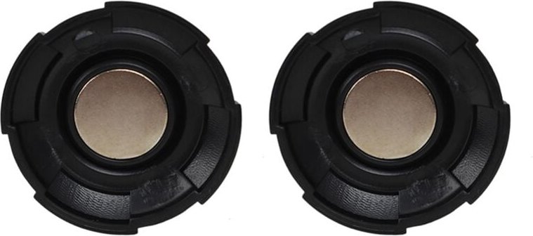 Tlily - 2 stücke Magnetische AutotüRschlüSsellochverkleidung für Jimny JB64 JB74 2019-2022 TüRschlossabdeckung AußEnzube...