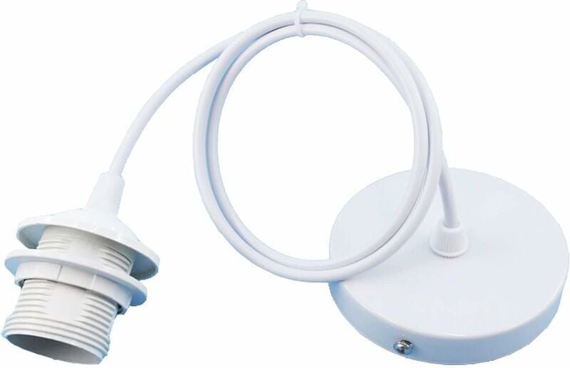 Shining House - E27-Hängelampenhalter, E27-Hängelampen-Zubehör, E27-Hängelampen-Zubehör mit 1,5 m Kabel, für Bar, Café, ...