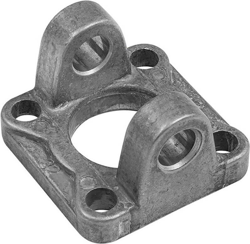 Schwenkgabelbefestigung, cetop, Ø80 - Riegler