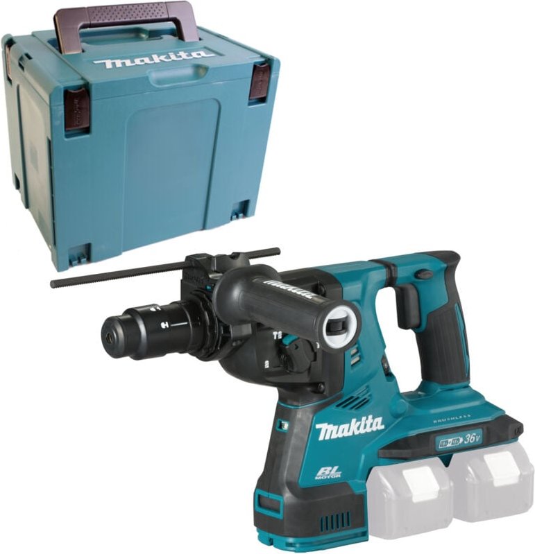 Makita - Akku-Bohrhammer sds-plus 2x18V ohne Akku ohne Lader im makpac 4