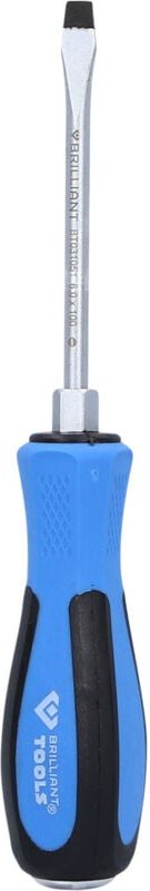 Thumbnail - Brilliant Tools - Schraubendreher Schlitz mit Schlagkappe, 6,0 x 100 mm