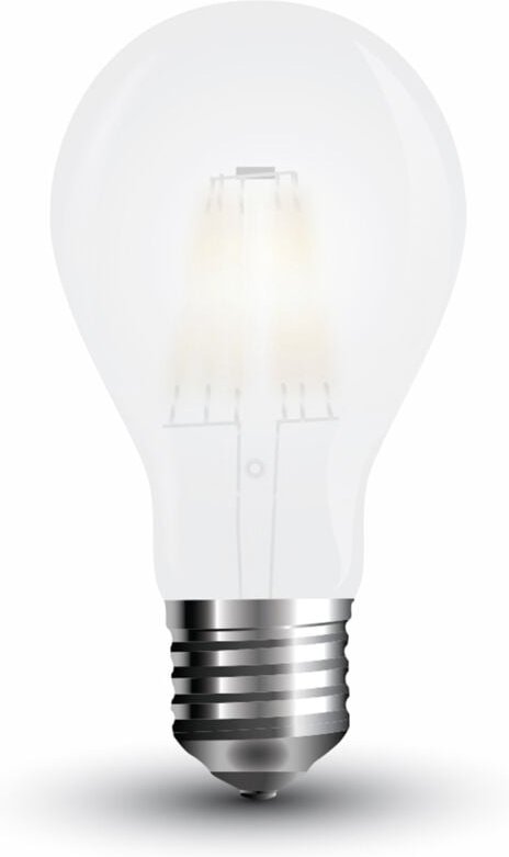 Thumbnail - V-tac - LED-Lampe Frost, VT-2045(7178), E27, eek: e, 5 w, 600 lm, 2700 k