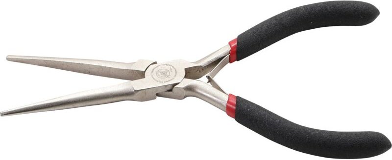 Nadelzange gerade mit Feder 150 mm