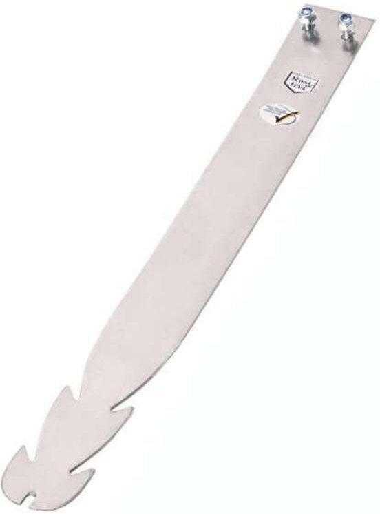 Freund - Nageleisen-Ersatzblatt 400 mm, Edelstahl inkl. Spezial-Schrauben 4 sym. Nagelzieher 00253400