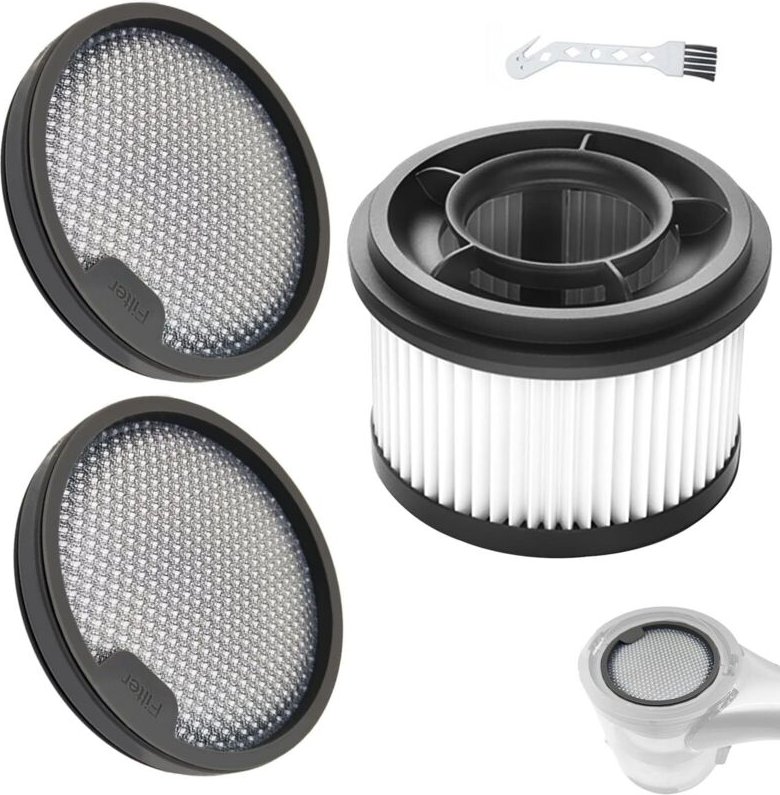 Dreame T10/T20/T20Pro/T30/T30NEO, Xiaomi G9 G10 Staubsaugerfilter – Vorfilter & HEPA-Filter, waschbar und wiederverwendb...