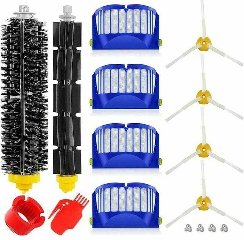 Zubehör-Ersatzset für iRobot Roomba 600-Serie, Ersatzteile für Roomba 600 610 614 620 625 630 635 640 645 650 655 660 66...