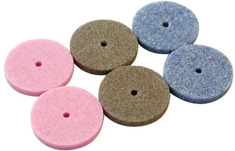 6er-Set Korundscheiben Ø 22 mm MAXICRAFT