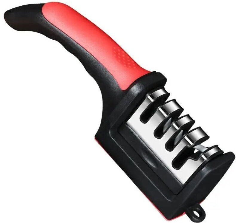 Professioneller Messerschärfer, Scherenschärfer mit rutschfester Basis zum Restaurieren und Polieren von Messern und Sch...