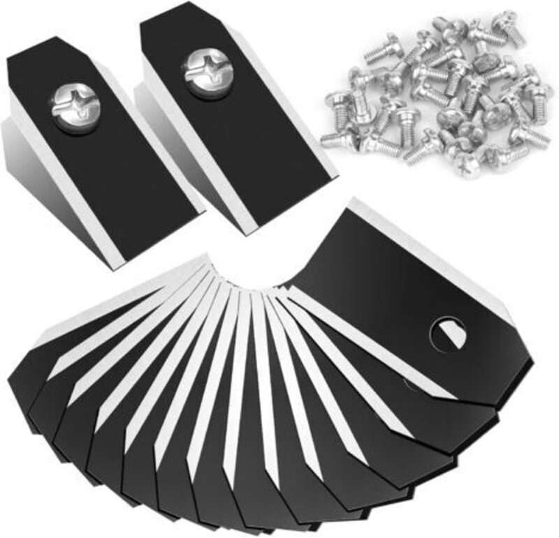30x Carbon Ersatzmesser für alle Husqvarna Automower/Gardena/Yardforce - Mährobotermesser für Husqvarna 305, 308, 310, 3...
