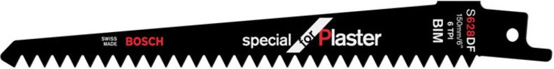 5x Säbelsägeblatt s 628 df Special for Plaster - 2608656263 - Bosch