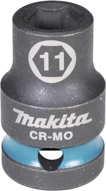 E-16075 Steckschlüssel 1/2" SW11 Impact Black kurz - Makita