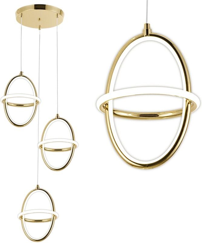 Toolight - hängelampe APP1800-CP brushed gold