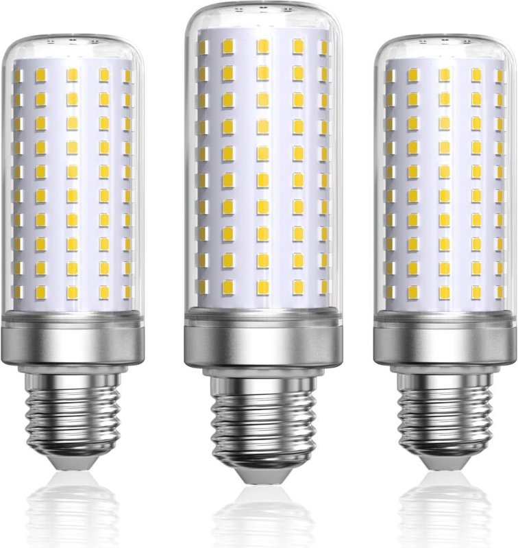 E27 LED-Maiskolbenlampe, Kaltweiß 6000K, 1800LM, entspricht einer 200W Halogenlampe, E27 LED-Maiskolbenlampen für Wohnzi...