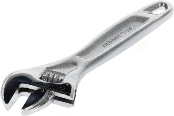 Gedore - Rollgabelschl. W.20mm L.150mm 15° Chrom - R03100006