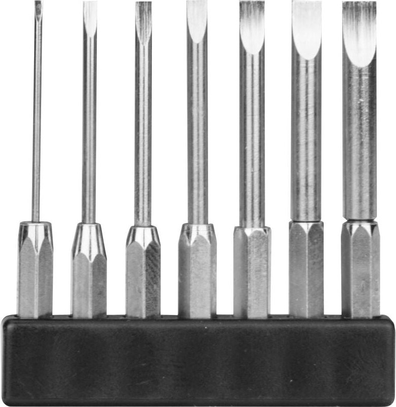 MBS70 Bit-Set 7teilig Schlitz - Donau Elektronik