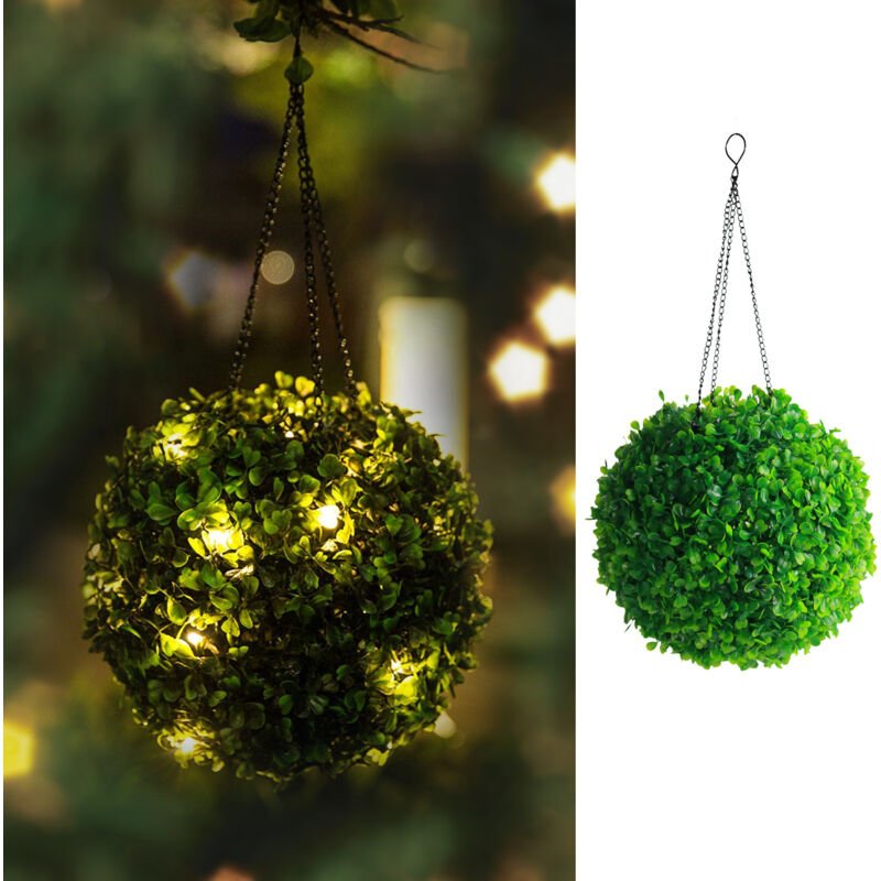Solar-Hängelaterne für den Außenbereich, wasserdichte, farbwechselnde Laterne mit dekorativer Hängekette für Hof, Terras...