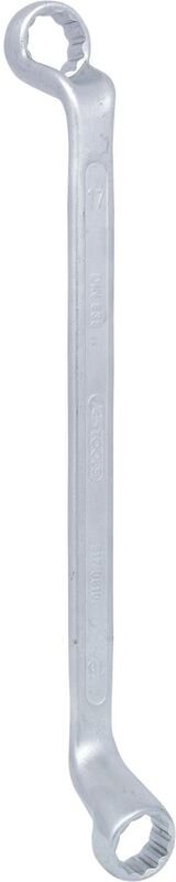 Doppel-Ringschlüssel, gekröpft, 16x17mm