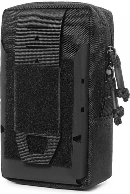 Lntyq Taktische Gürteltasche, 1000D Taktische Tasche, wasserdichte Militär-Handytasche mit Clip-Beutel, für Camping-Jagd