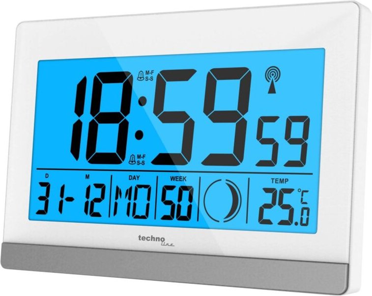 Funkwecker ws 8056 blaues Backlight Funkwecker - Technoline