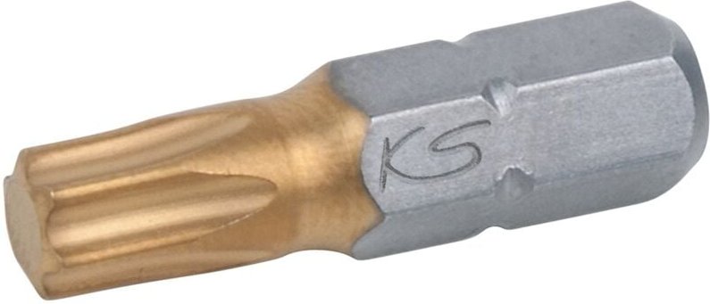 1/4' tin Bit Torx, 25mm, T30, 5er Pack