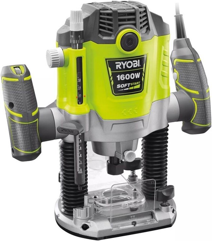 Ryobi RRT1600-K elektrische Fräse grün und schwarz 1600W