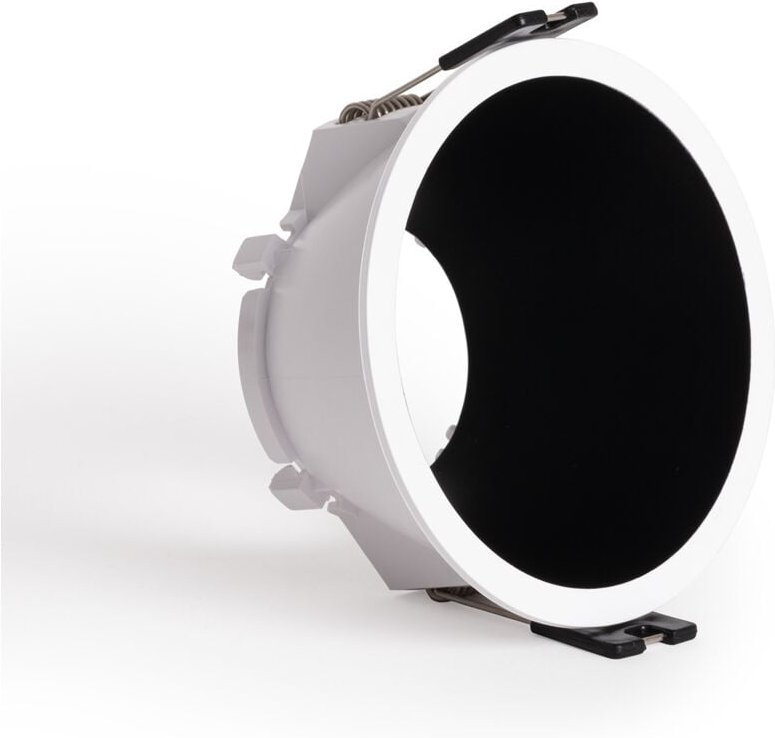 Downlight-Ring Konisch Reflect für LED-Glühbirne GU10 / GU5.3 Schnitt ø 85 mm Weiß / Schwarz
