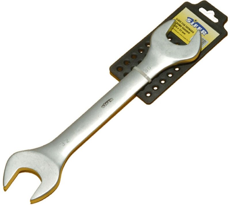 Satinierter Schraubenschlüssel 14-15 Sifer 1525.14