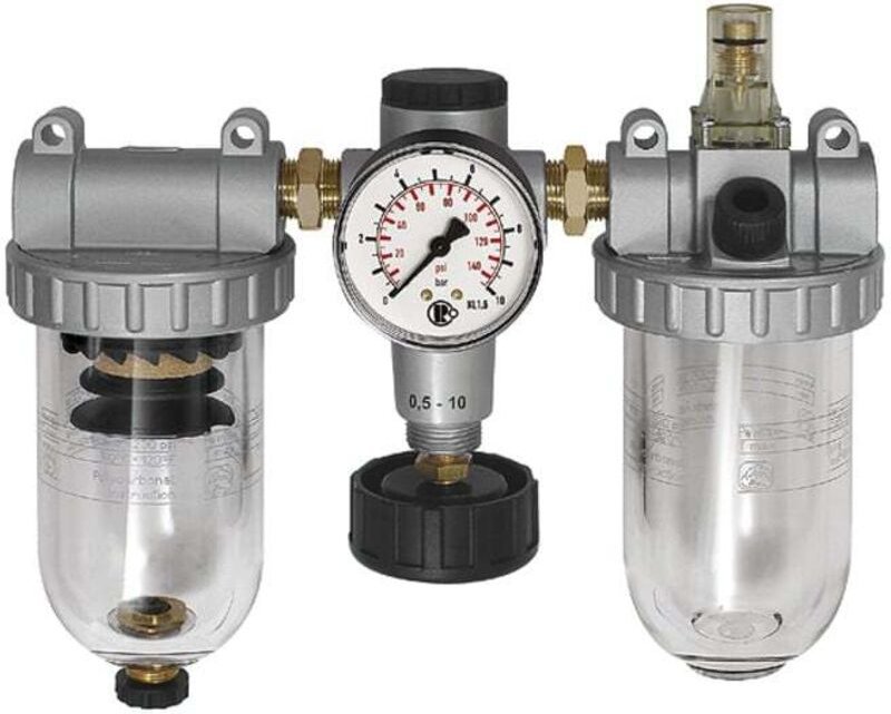 Wartungseinheit 3-tlg. »Standard«, mit PC-Behälter, bg 1, g 3/8 - Riegler