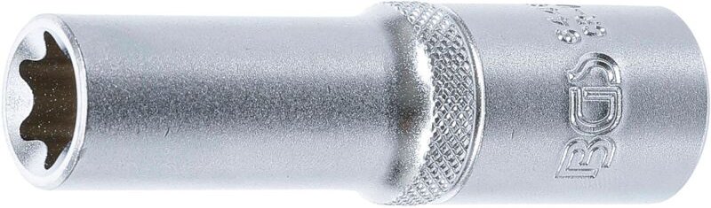 Thumbnail - Bgs Technic - Steckschlüssel-Einsatz E-Profil, tief Antrieb Innenvierkant 12,5 mm (1/2') sw E16