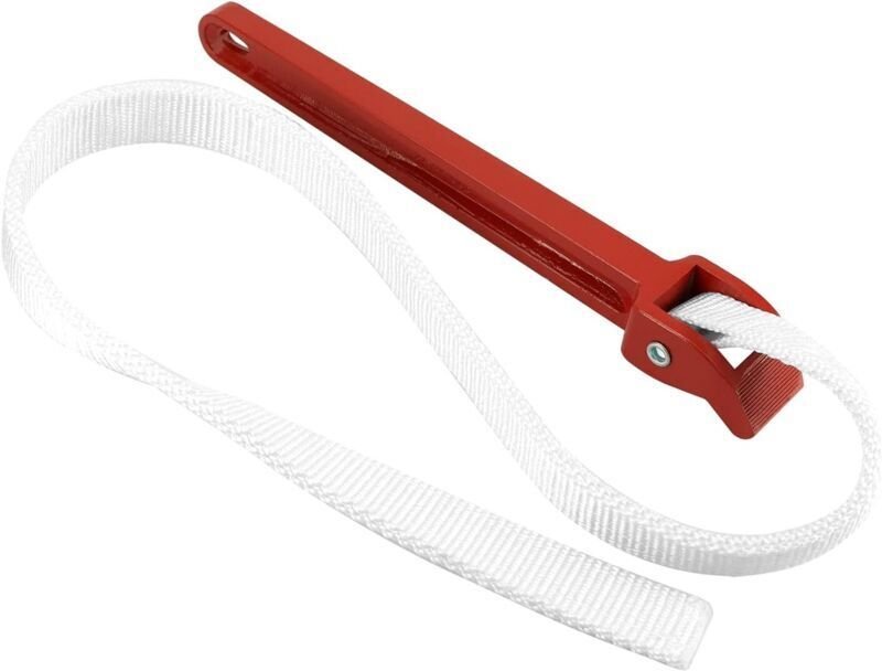 Universeller Ölfilterschlüssel, 865 mm langer Nylonriemen, 6 mm dick, verstellbar bis zu einem maximalen Durchmesser von...