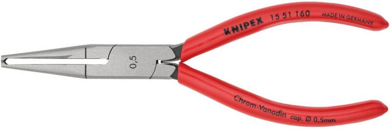 Knipex - 15 51 160 Abisolierzange mit Kunststoff überzogen 160 mm