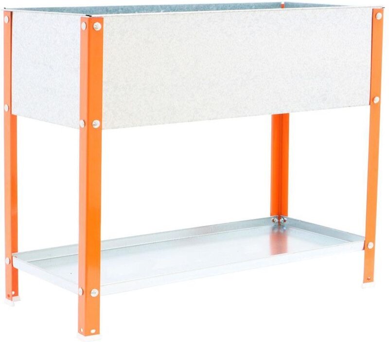 Simonrack Urban Top Blumenkasten orange 100 Liter Metall