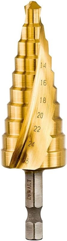 Stufenbohrer hss-g 14-25mm - Dewalt