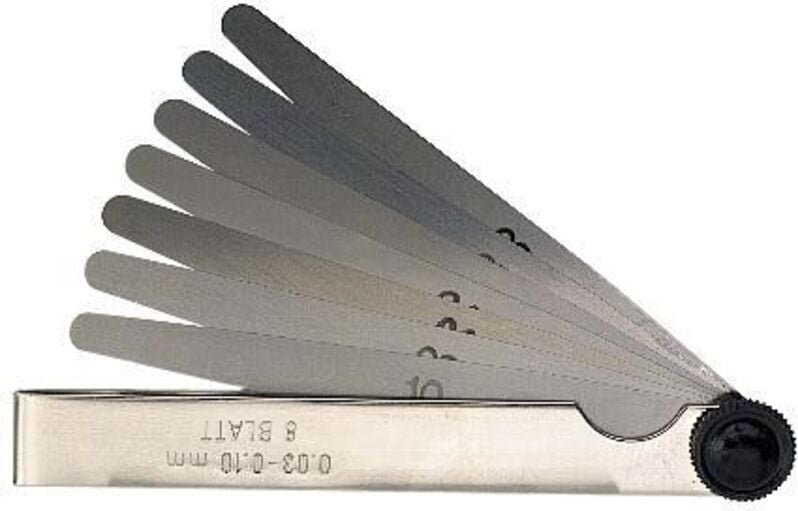 Feinheitsdicken, 21 Blatt, 0,10-0,50 Begrenzen Sie 25953209