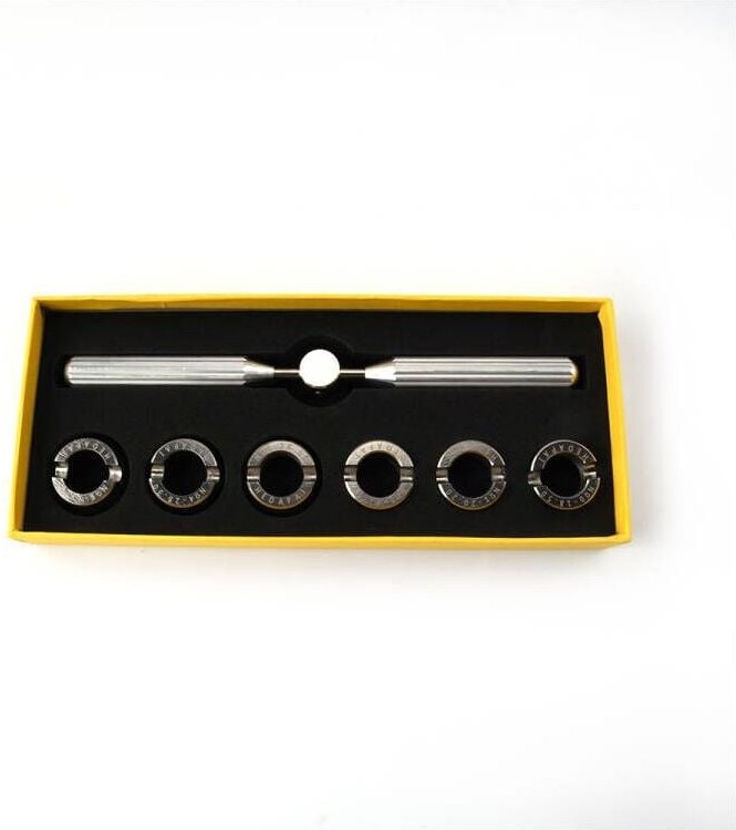 Sollbry - Uhrenreparatur-Werkzeugsätze, professioneller Uhrenöffner-Werkzeugsatz, Uhrenreparaturwerkzeug, Uhrengehäuseöf...