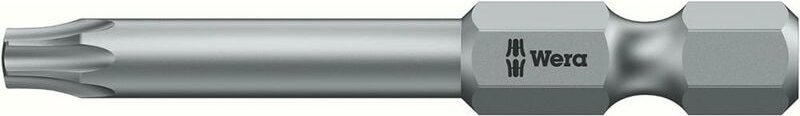 Bit zähhart 1/4 din 3126 E6,3 T15x89mm mit Bohrung Wera