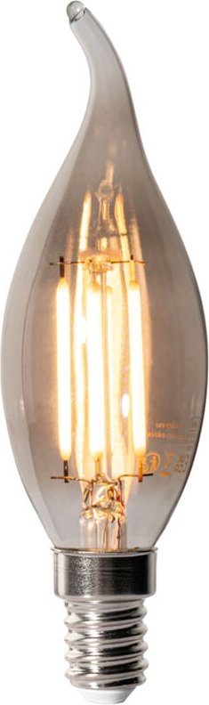 E14 Dimmbare LED-Glühbirne BXS35 Rauch 4W 300 lm 2200K