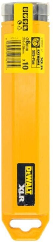 Zubehör - SDS-Plus Hammerbohrer-Set, 10-teilig, Durchmesser 6 mm DT8957 - Dewalt