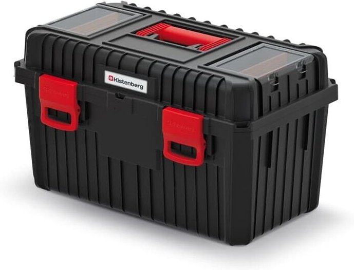 Maschinenkoffer Box Werkzeugkasten Lagerbox Werkzeugkiste Organizer, Version: KHV603535F, 585 x 360 x 337 - Kistenberg