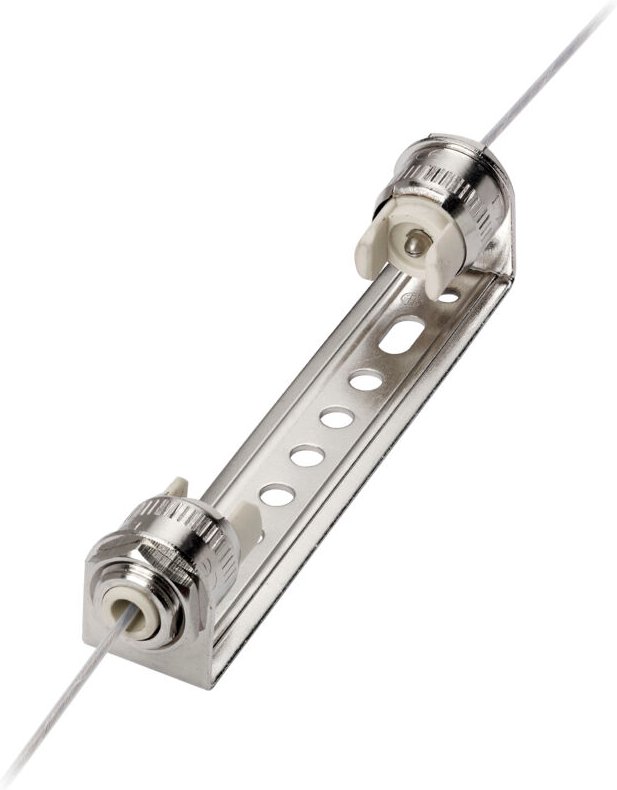 VIMAR - 02390 Halogenlampenfassung, zylindrisch, Stahl, 6A/250V